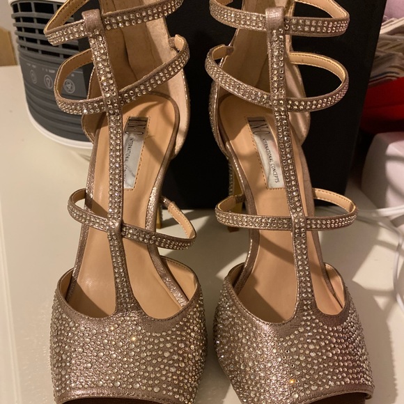 Inc gemstone open-toed heels - Picture 2 of 9